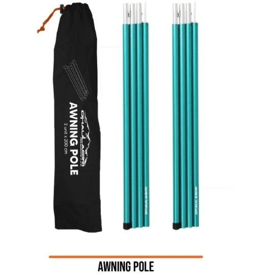 Awning Pole Tiang Flysheet Tenda Dhaulagiri