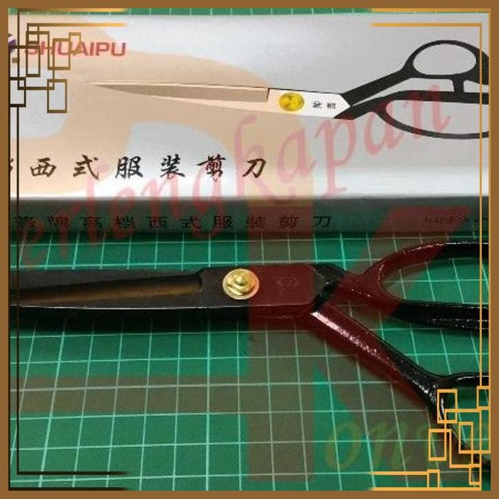 

[PGK] GUNTING KAIN BAHAN TAILOR SCISSOR SHEAR SHUAIPU 9