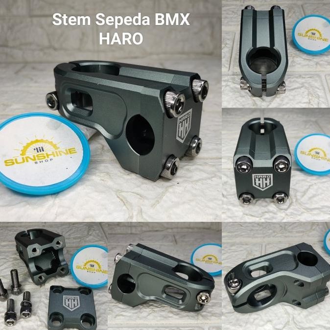 (LIL) STEM SEPEDA BMX HARO ORIGINAL STANG HANDLEBAR 22.2 STEERTUBE FORK 28.6