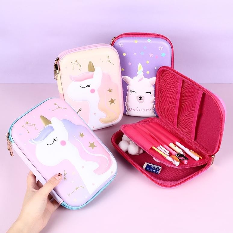 

SPECIAL Kotak Tempat Pensil Anak 3D Timbul Impor Hardcase Besar san-152