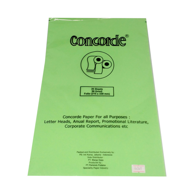 

Gramedia Cirebon - CONCORDE LAID F4 90GSM 80509