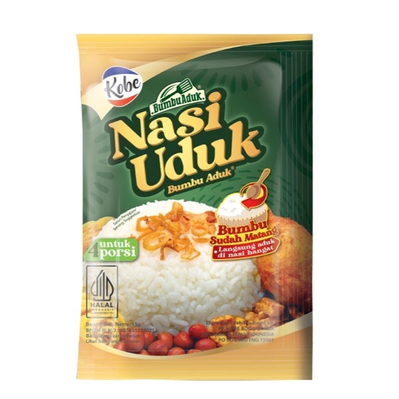 

Kobe Bumbu Nasi Uduk 3 x 15 g