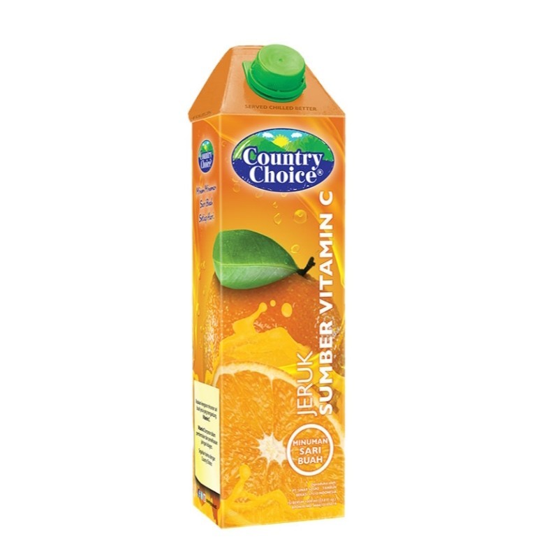 

Country Choice Minuman Sari Buah Orange 1 L