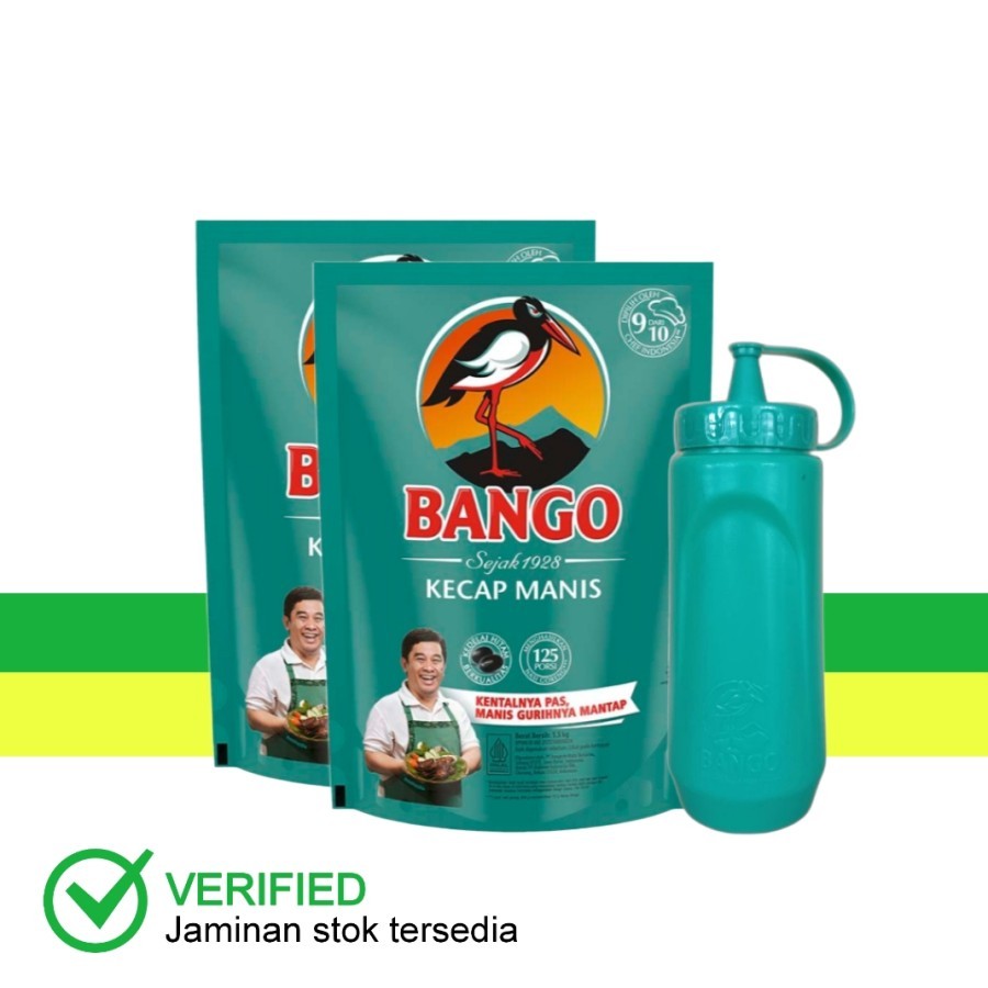 

Bango Kecap Manis Jumbo Refill 1,5 Kg