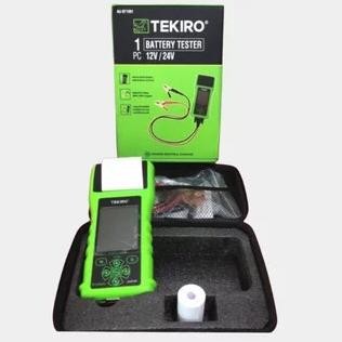 BEBAS ONGKIR - Tekiro Alat Tes Aki digital / Battery Tester 12V / 24 V / 7 - 30 DC