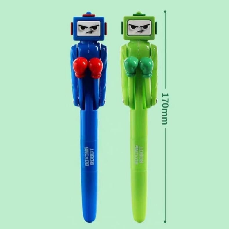 

Un04 Pena tinju lucu/pena lucu/alat tulis dekompresi/bolpoin dekompresi untuk siswa sekolah dasar/pena gel kartun lucu Original