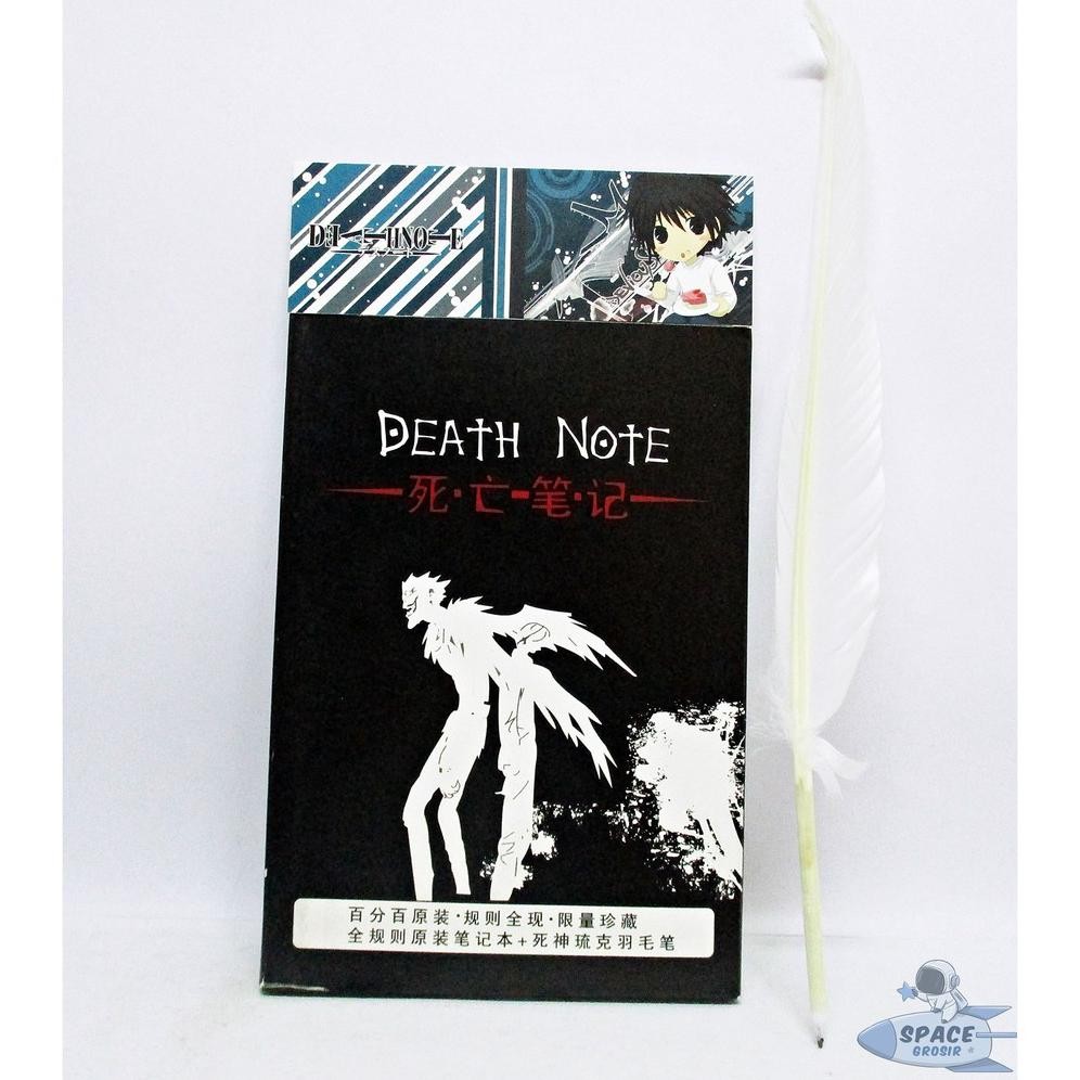 

GV23 Buku Death Note Replika Asli Termurah Free Pen Bulu Original