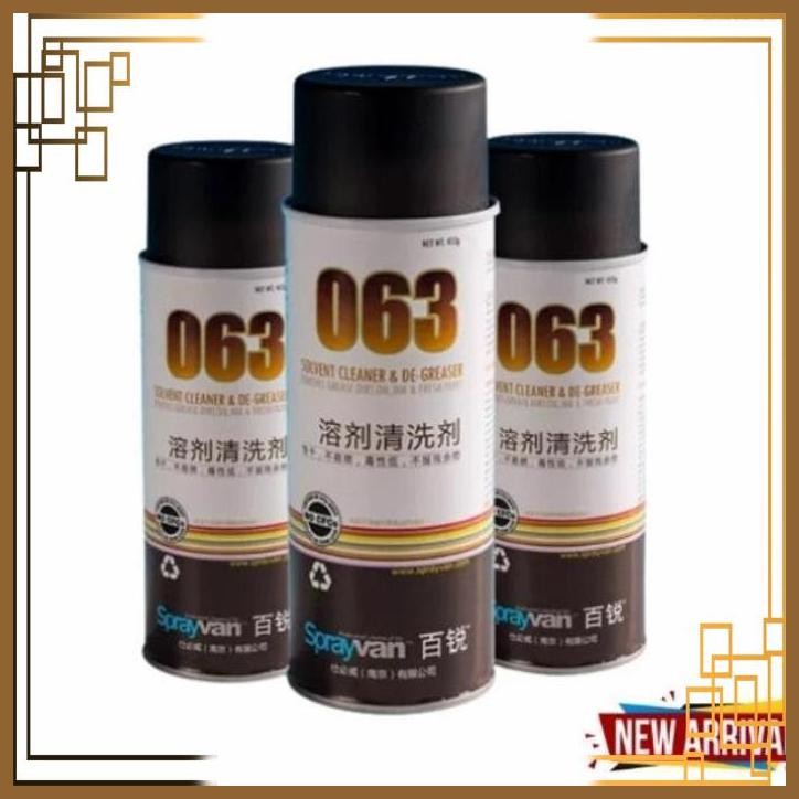 

[PGK] SPRAYVAN 063 PEMBERSIH LEM POLYFLEX POLIFLEK TINTA SABLON DEGREASER