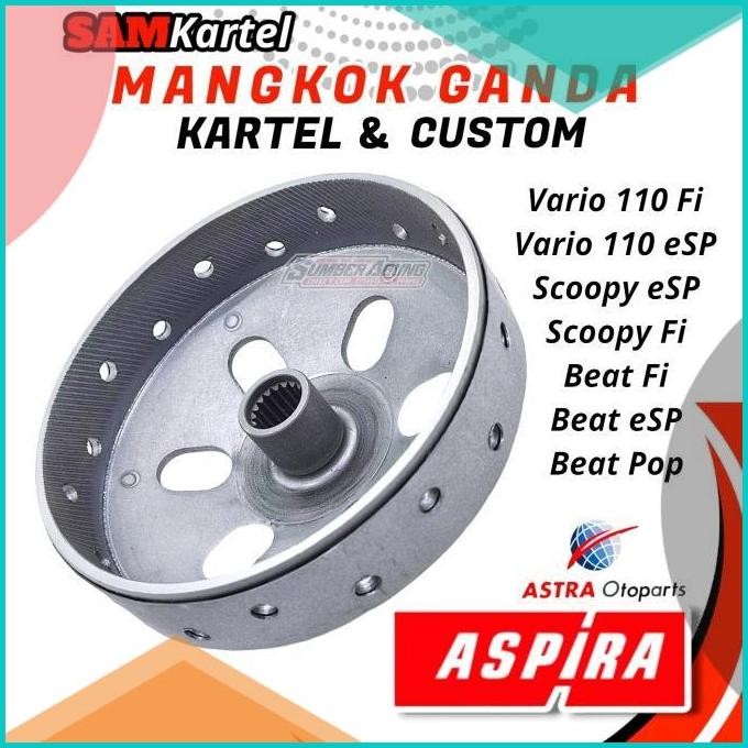 MANGKOK KARTEL CUSTOM KAMPAS GANDA BEAT FI POP SCOOPY FI ESP ASPIRA 1