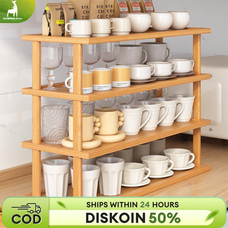 Rak Kopi Rak Meja Rak Cangkir  Rak Buku Rak Buku Kecil Rak Buku Murah Rak Meja Aesthetic  Rak Main