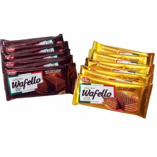 

WAFER WAFELLO 17 GRAM RASA CHOCO BLAST BUTTER CARAMEL COCONUT 21GR 7gr 20.5 gr ROMA MAYORA ITALIAN TASTE SACHET RENCENG SNACK GROSIR TERMURAH BANDUNG MAKANAN RINGAN CEMILAN ANAK BISKUIT KUE COKLAT CHOCOLATE DUS PREMIUM ULANG TAHUN ANAK HAMPERS BINGKISAN