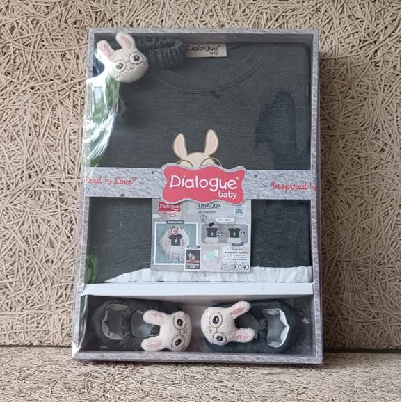 Baru | Dialogue Baby Premium Baby Gift Set Dress Tutu Kado Bayi Perempuan