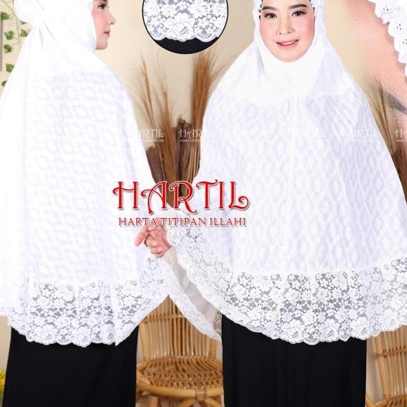 Bergo Umroh Haji/Kerudung Umrah/Hijab Katun/Jilbab Haji Umrah Hartil