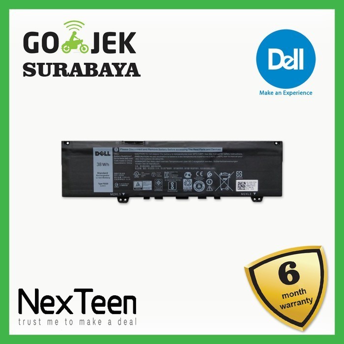 Baterai Dell Vostro 5370 Series F62G0 Original