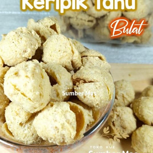 

Keripik / Tahu Bulat / Kulit Tahu Bulat Calan Kiloan 500 Gr