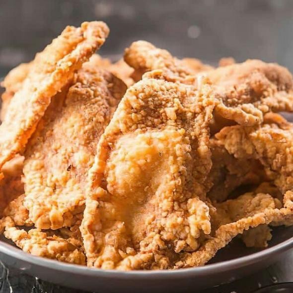 

Keripik Kulit Ayam Crispy 250Gr !!!