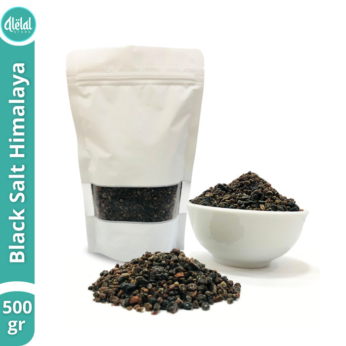 

Garam Hitam Kristal Himalaya 500Gr - Black Salt Himalaya - Adelineez