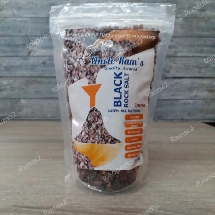 

Uncle Rams Himalayan Black Rock Salt Kala Namak Garam Hitam Refill - Adelineez