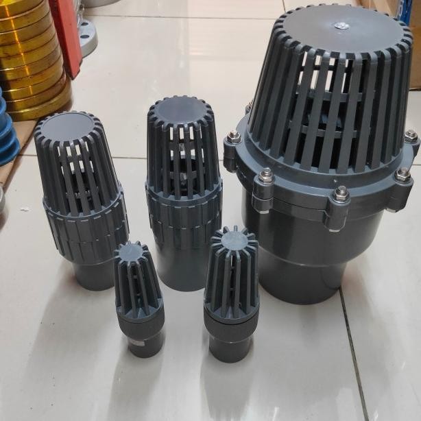 Foot Vae Tusen Klep Pvc 2 Inch Polos