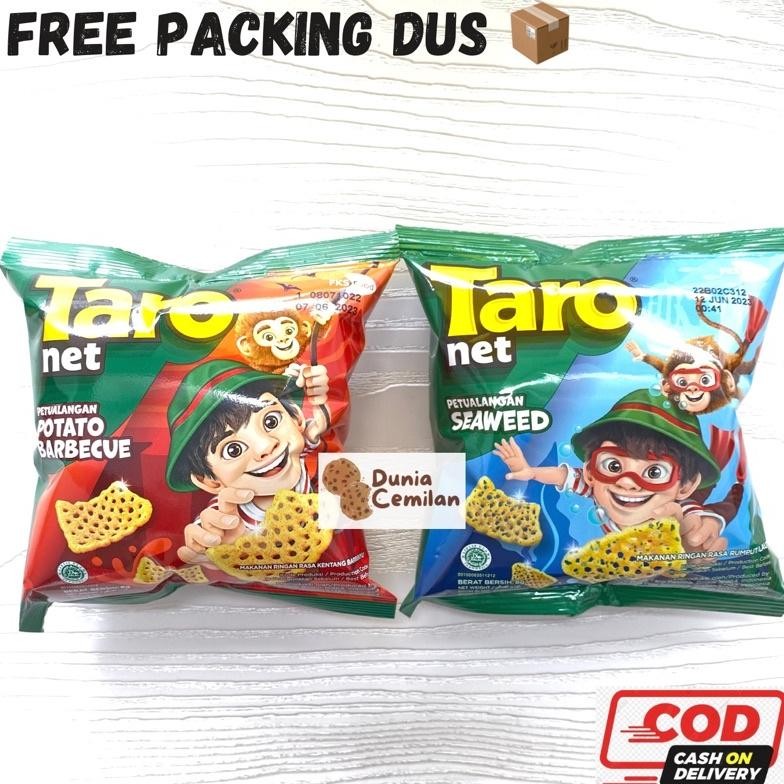 

[TERMURAH!!] Taro Net 8gram Satuan - Chiki Anak Snack Asin Gurih Enak