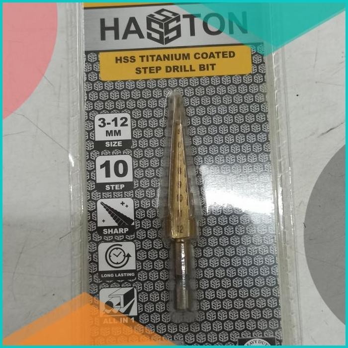 mata bor pagoda 3-12mm merk haston 140BZ4 tools n parts