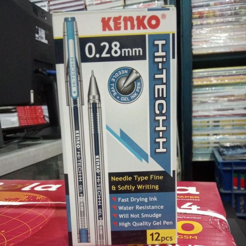 

PK32 Pulpen Gel Pen Kenko HI-TECH-H 0.28mm ( 12 Pcs ) [ Original ] Original