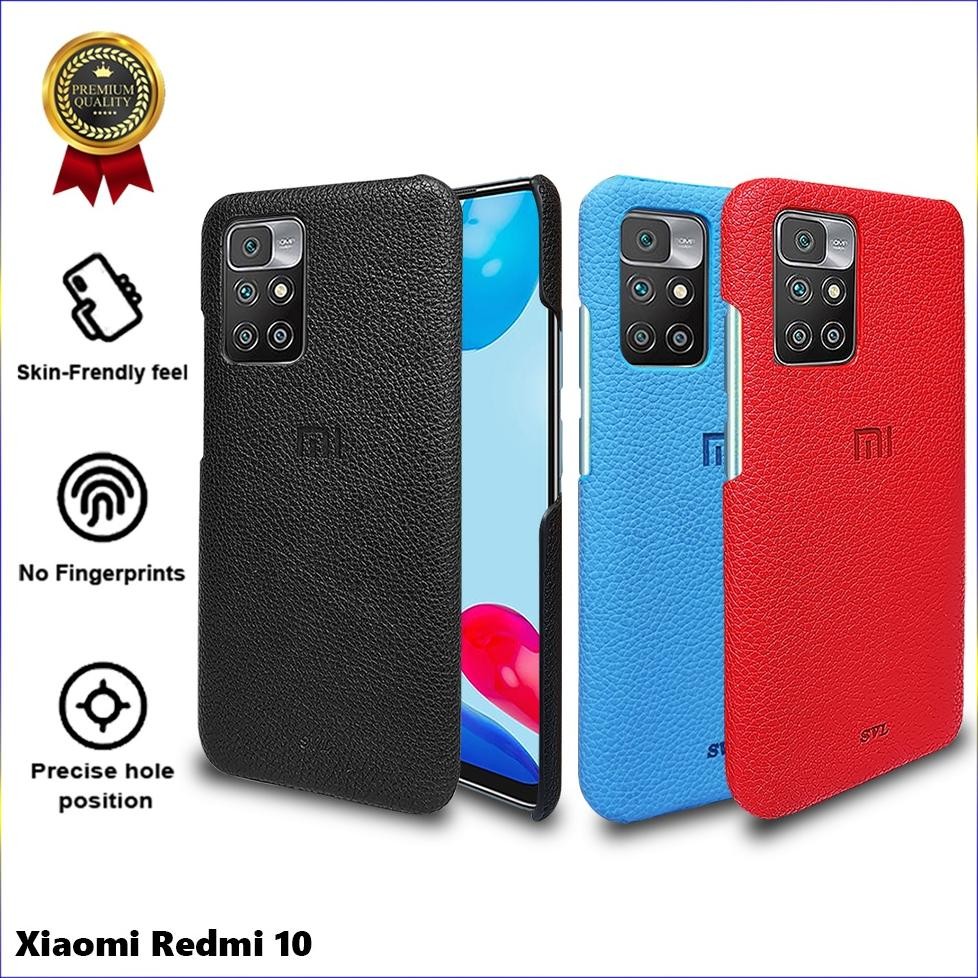 (PROMO) Case XIAOMI Redmi 10 Hardcase SVL Vintage Leather Microfiber