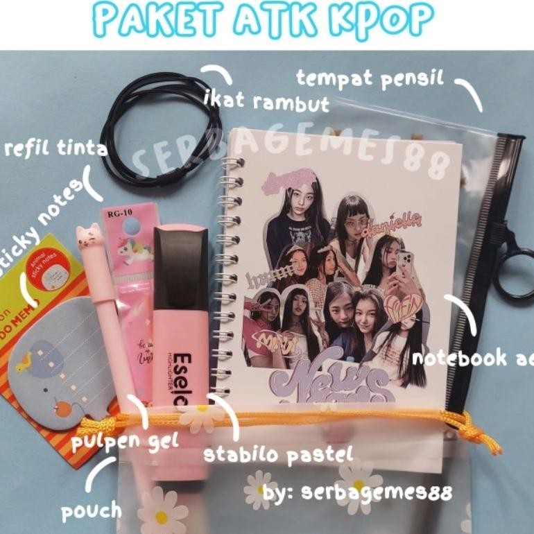 

GC27 serbagemes88 - (K-POP) SET ALAT TULIS SEKOLAH 8IN1/ STATIONERY SET FANCY / ALAT TULIS / STATIONERY SET Hemat