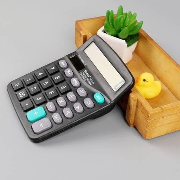 

ed-7 Kalkulator 12-Digit Electronic Calculator GAONA t14. Murah