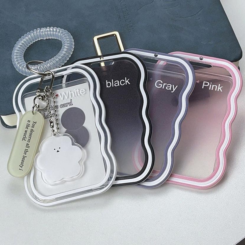 

gj-46 Transparan PC Photocard Holder Acrylic / Card Holder Akrilik / Lanyard Acrylic Tarik Premium