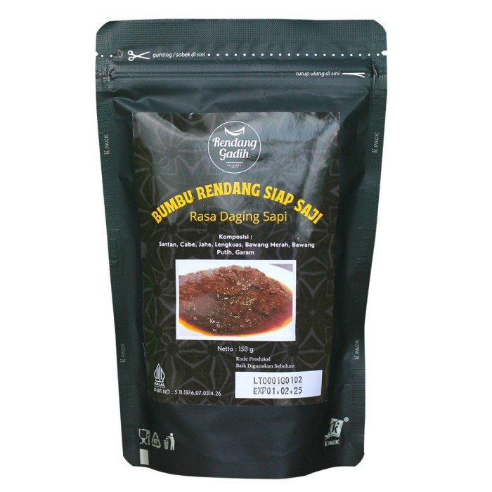 

Sale Bumbu Rendang Siap Saji Rendang Gadih Lezat Bergizi