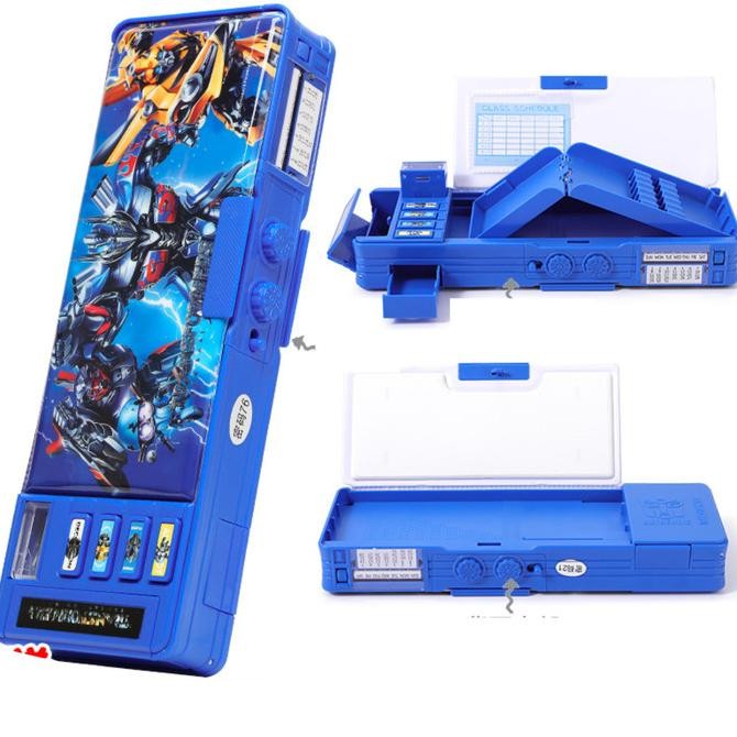 

Tempat Pensil Transformer Kode Password Kotak Pencil Anak Laki Laki KGS