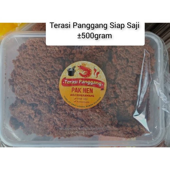 

Terasi Panggang Siap Saji / Terasi Panggang Pak Nen / Terasi Udang