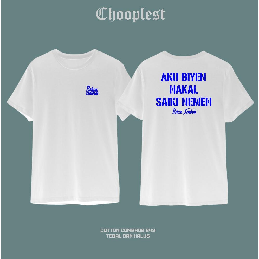 Terlaris Kaos Aku Biyen Nakal Saiki Nemen Free Sticker