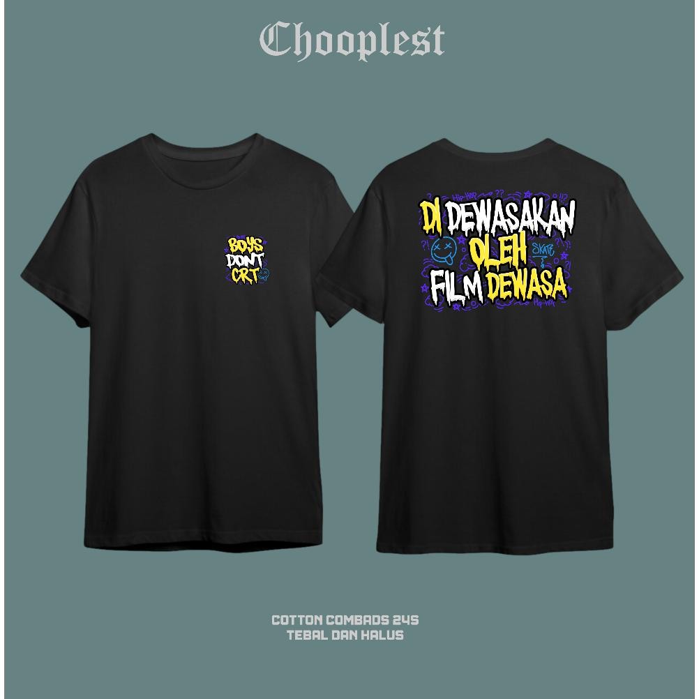 Terlaris Kaos Didewasakan Film Dewasa V2 Free Sticker
