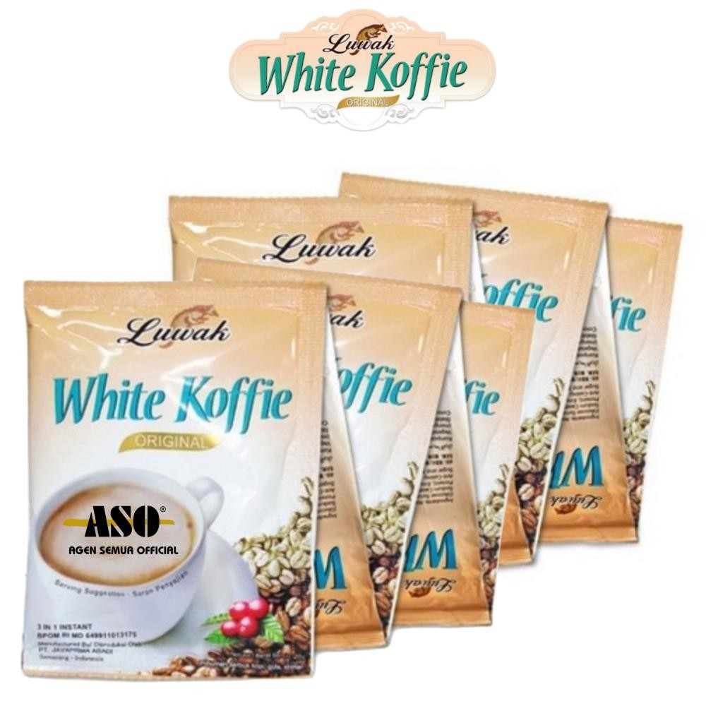 

Kopi Luwak white Coffe original 20g RENCENG ( ISI 10)