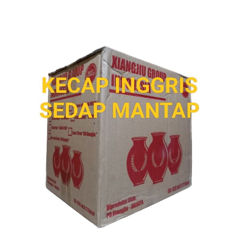 

Kecap Inggris Sedap Mantap Isi 12Btl x 600Ml Pengiriman Expedisi