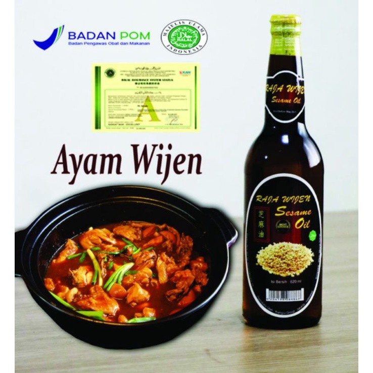 

Minyak wijen raja wijen sesame oil 620ml