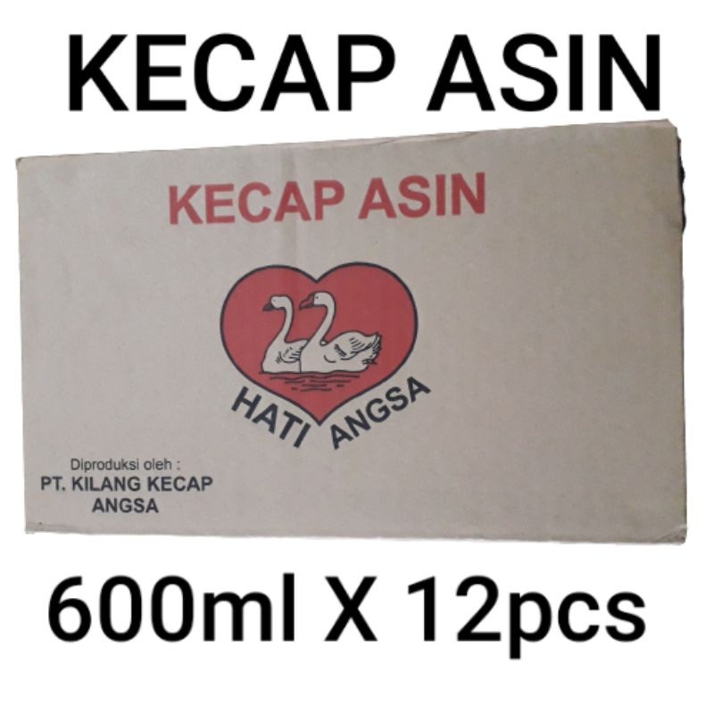 

Kecap asin hati angsa 600ml perdus isi 12pcs