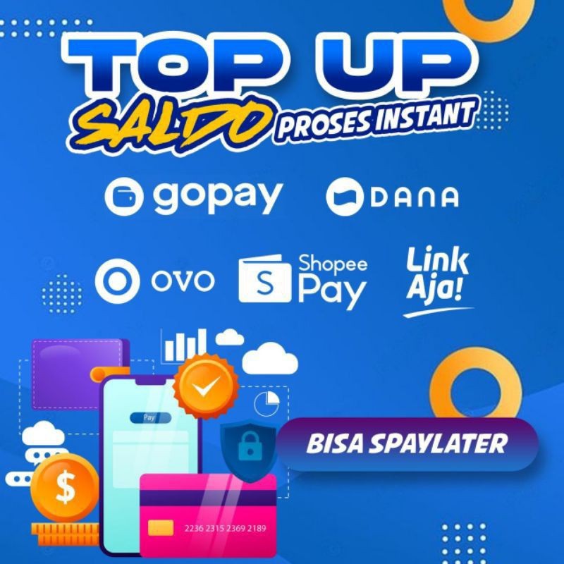 

VABO stiker top up saldoh bisa pakai spayleteer