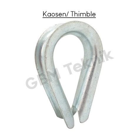 

Kausen 5MM / Thimble 5MM / Lekukan Tali Seling 5MM - 3/16