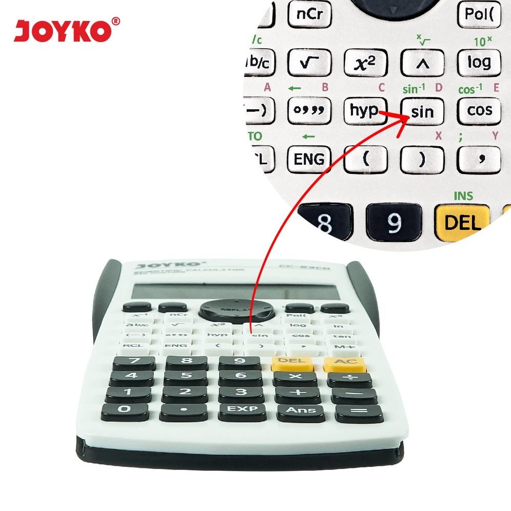 

ORIGINAL Calculator Kalkulator Joyko CC-23 Scientific 240 Functions io-98