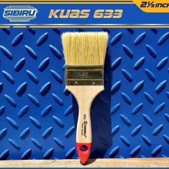 

Kuas Tangan Sibiru seri 633 ukuran 2.5 inch Tebal Ori
