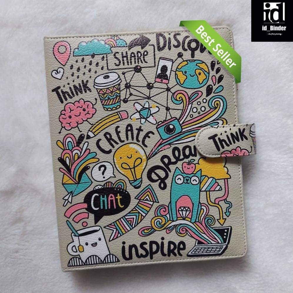 

ORIGINAL BINDER PRINTING MOTIP CREATE DREAM A5/20RING DAN B5/26RING pel-116