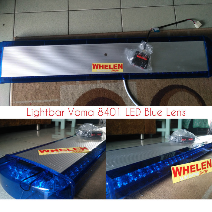 Terbaik Lightbar Vama 8401 Led Mika Warna 16X6