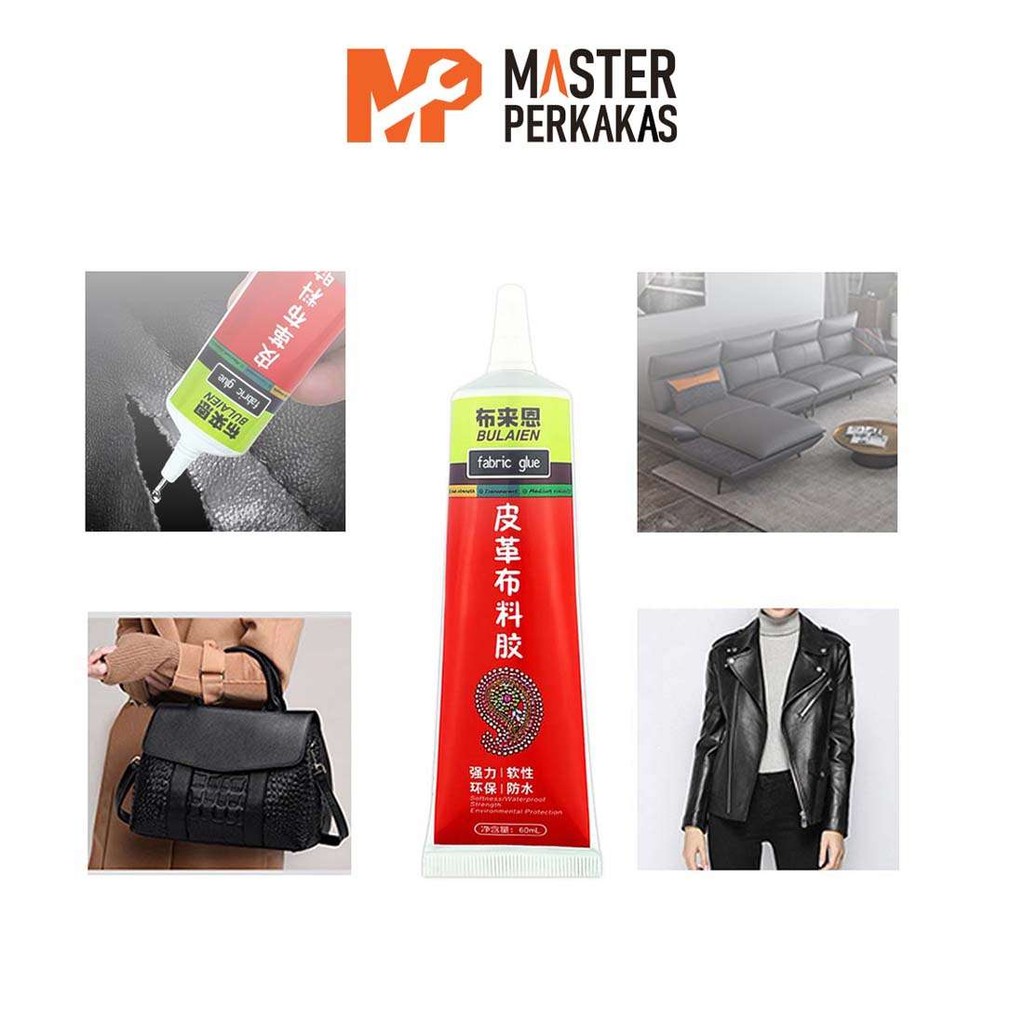 

Fabric Glue MP/ Lem Kain Kulit / Serbaguna Multifungsi