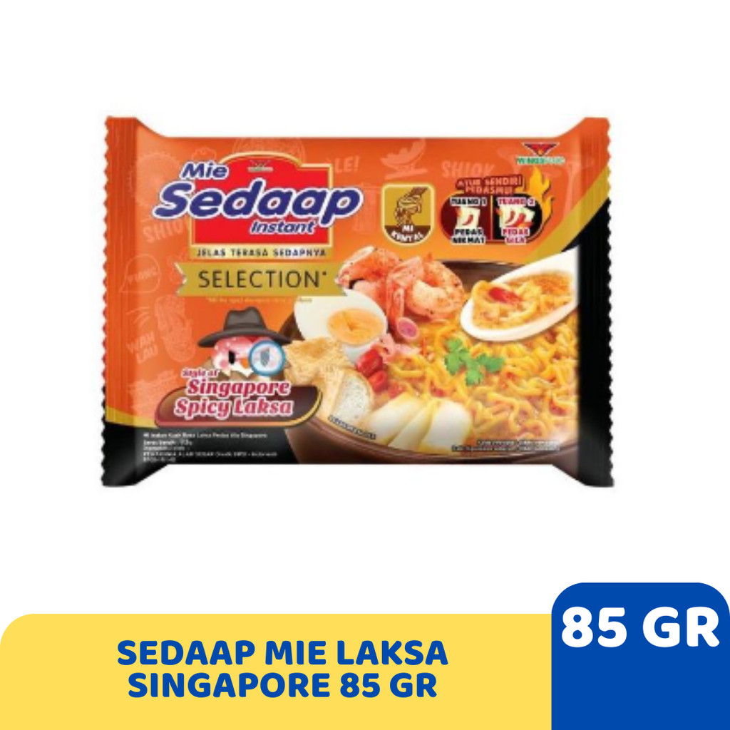 

SEDAAP MIE LAKSA SINGAPORE 85 GR