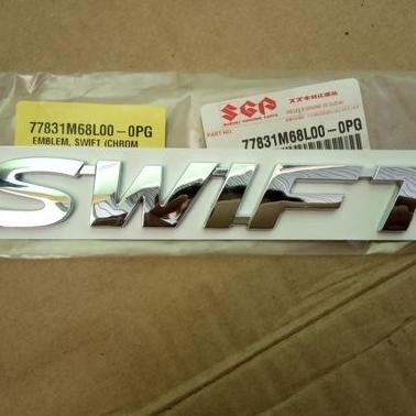 Emblem Mobil Emblem Logo "Swift" Suzuki Swift ASLI SGP