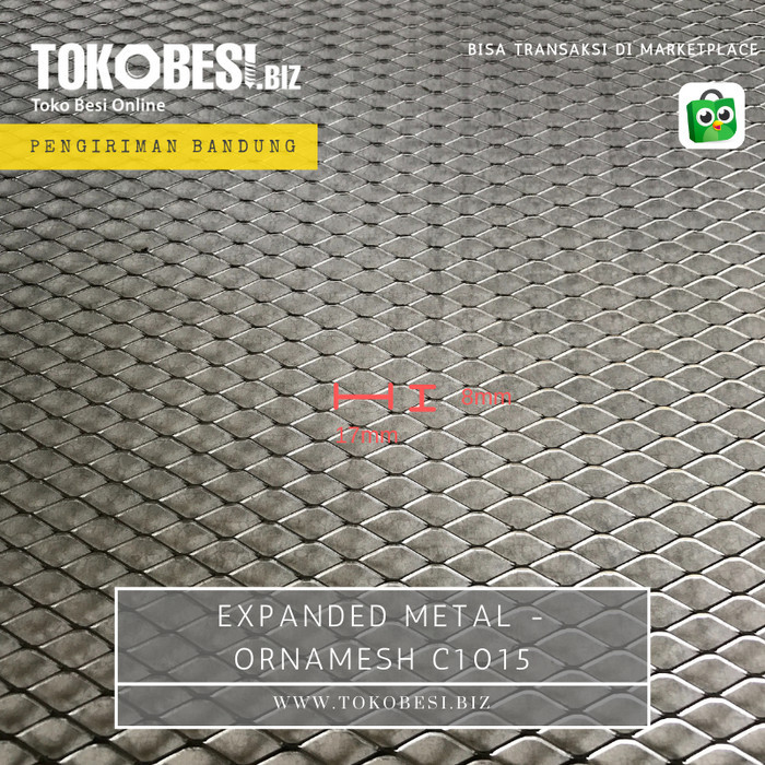 Expanded Metal - Ornamesh C1015 (Lbr) Bandung Termurah