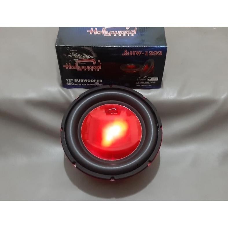 PALING OKK - SUBWOOFER 12 INCH HOLLYWOOD AUDIO HW-1292 DOUBLE COIL SUBWOFER MOBIL 12INCH HW1292 HW 1